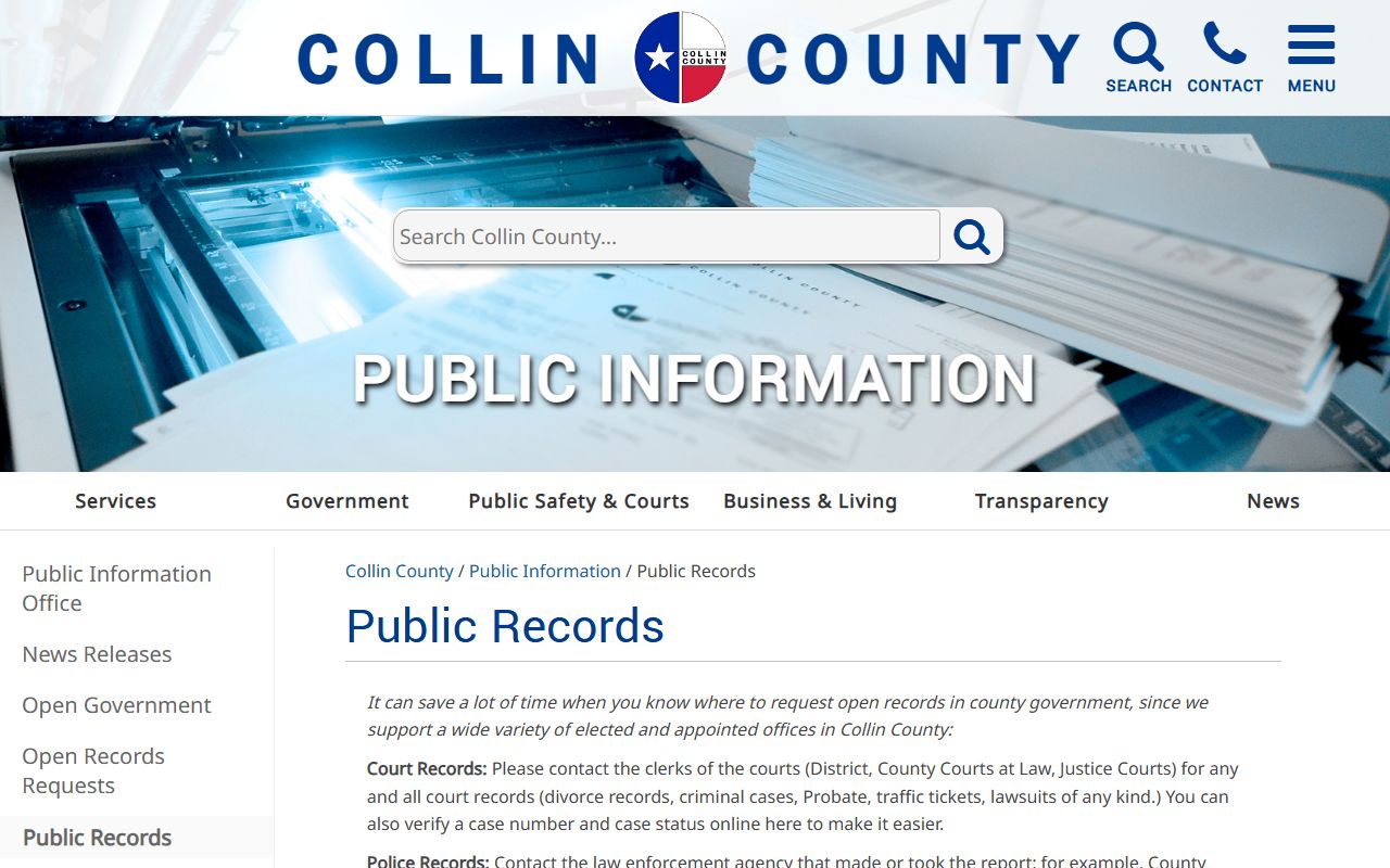 Collin County Public Records - Collin County Booking Reports
