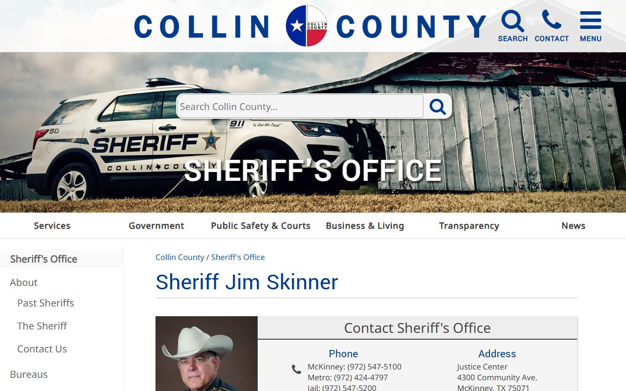 Collin County Sheriff's Office - Collin County Booking Reports