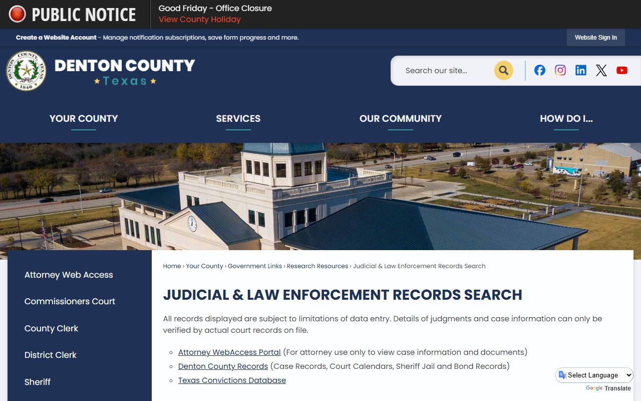 Denton County Records Search - Denton County Booking Reports