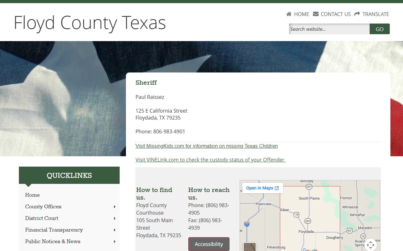 Floyd County Sheriff - Floyd County Booking Reports