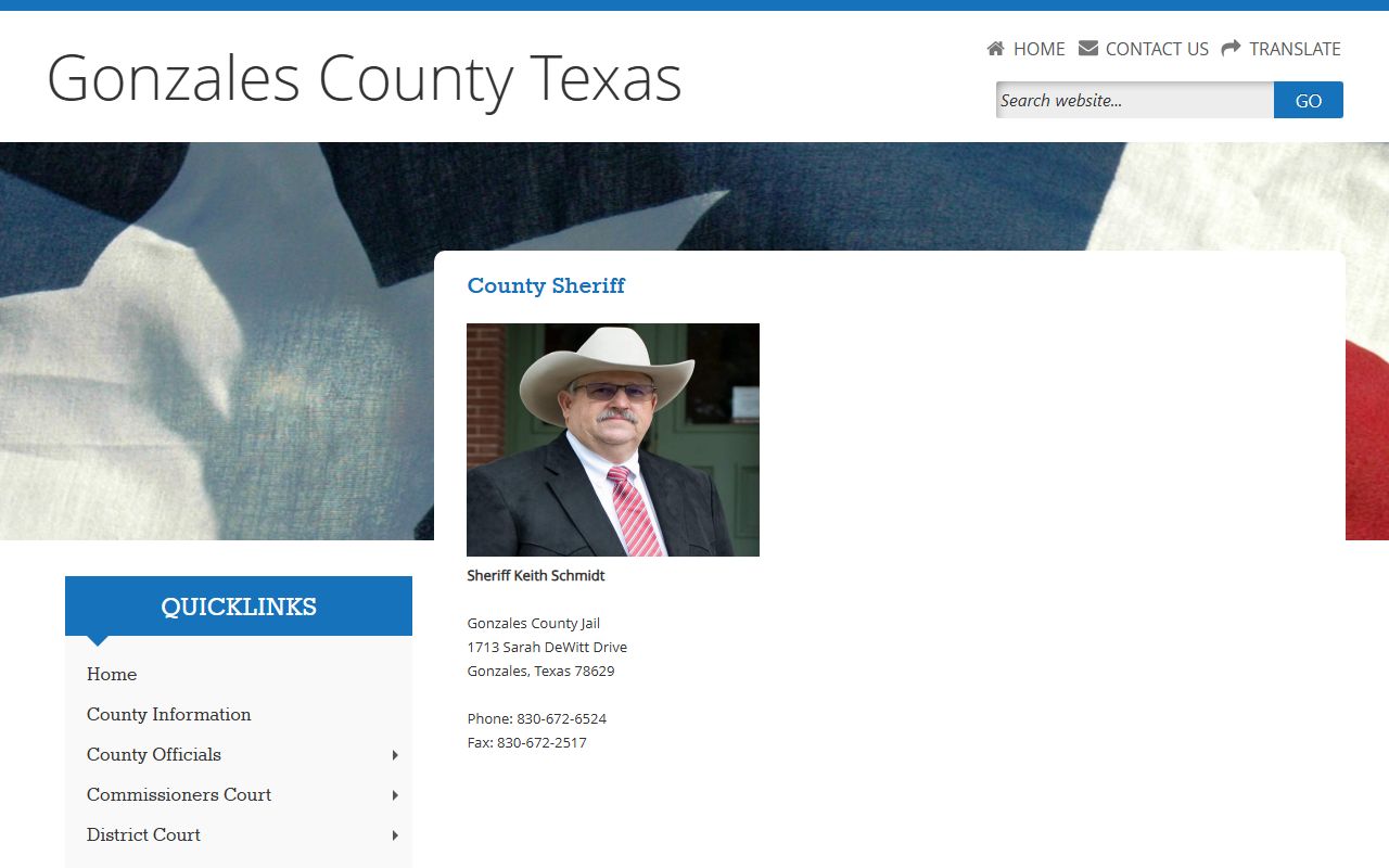 Gonzales County Sheriff - Gonzales County Booking Reports