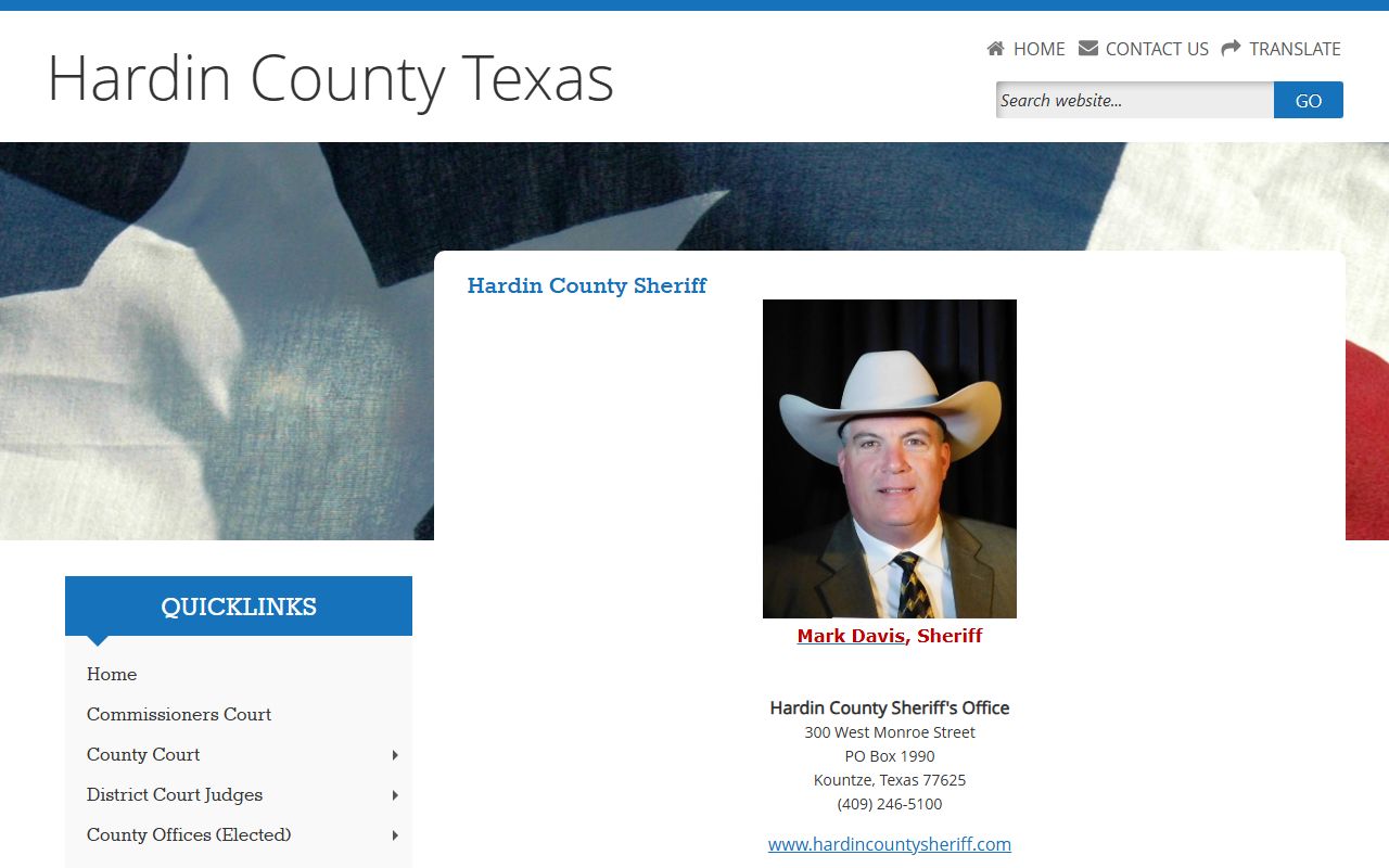 Hardin County Sheriff - Hardin County Booking Reports