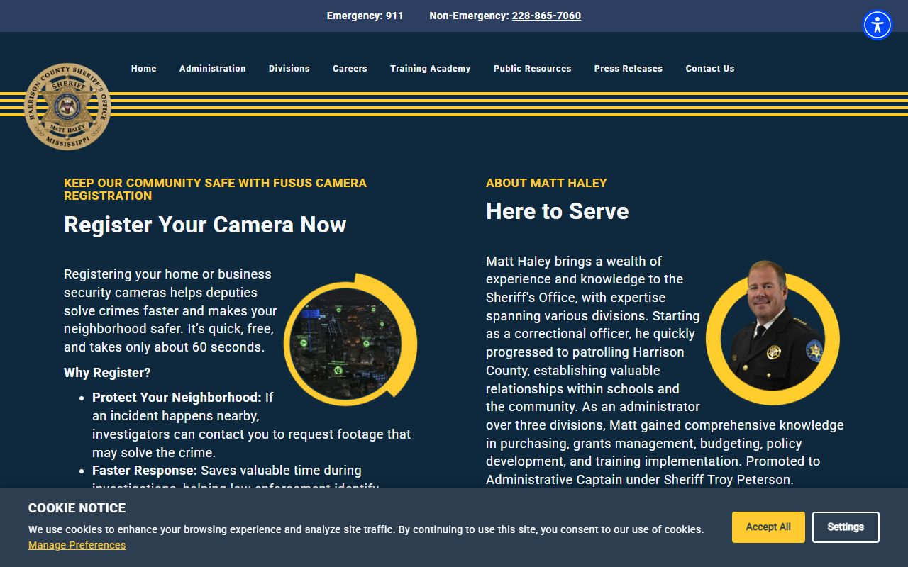 Harrison County Sheriff - Harrison County Booking Reports