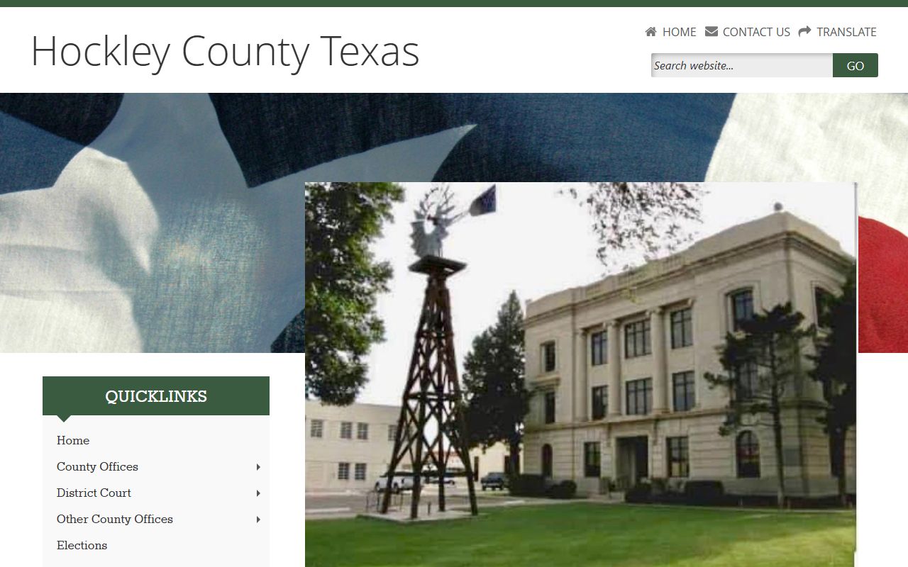 Hockley County Website - Hockley County Booking Reports