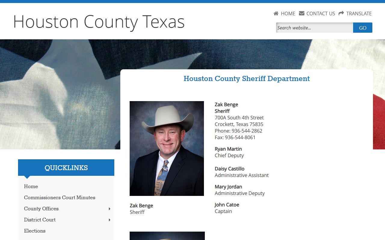 Houston County Sheriff's Office - Houston County Booking Reports