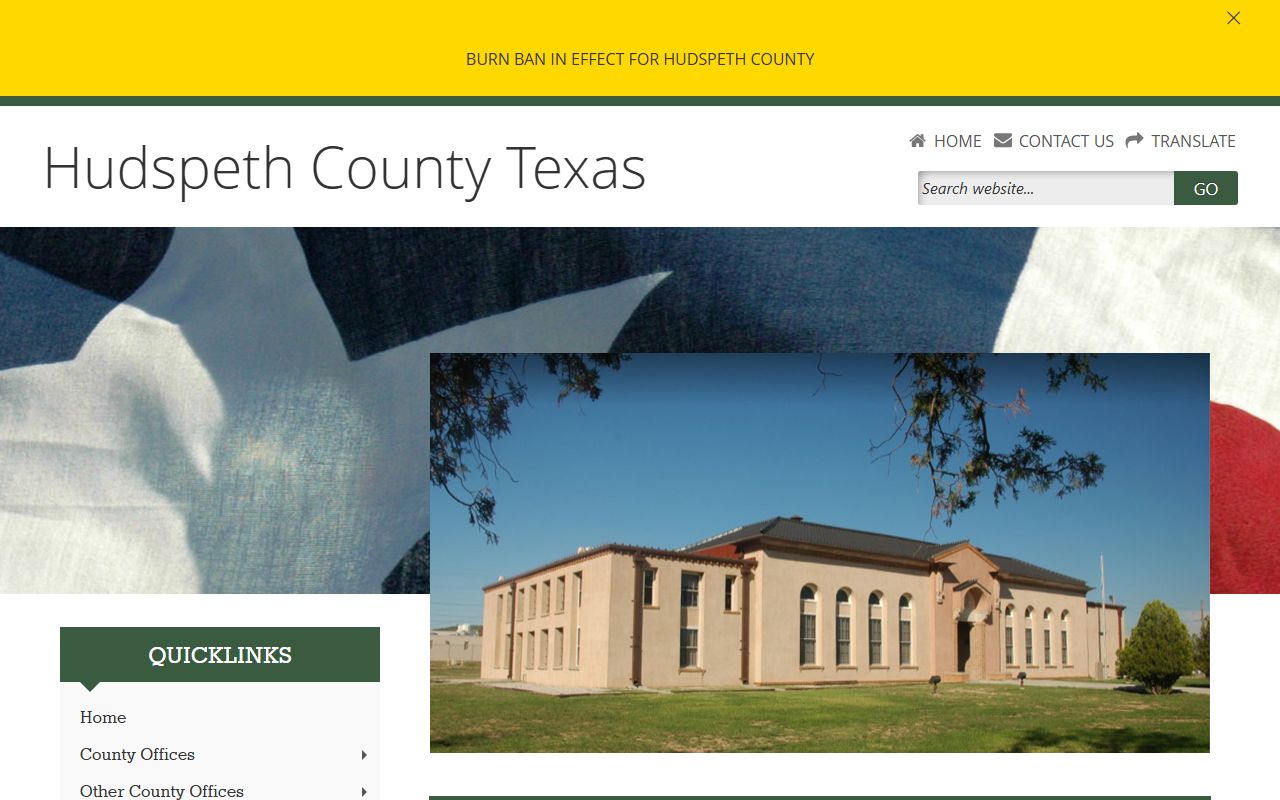 Hudspeth County Website - Hudspeth County Booking Reports