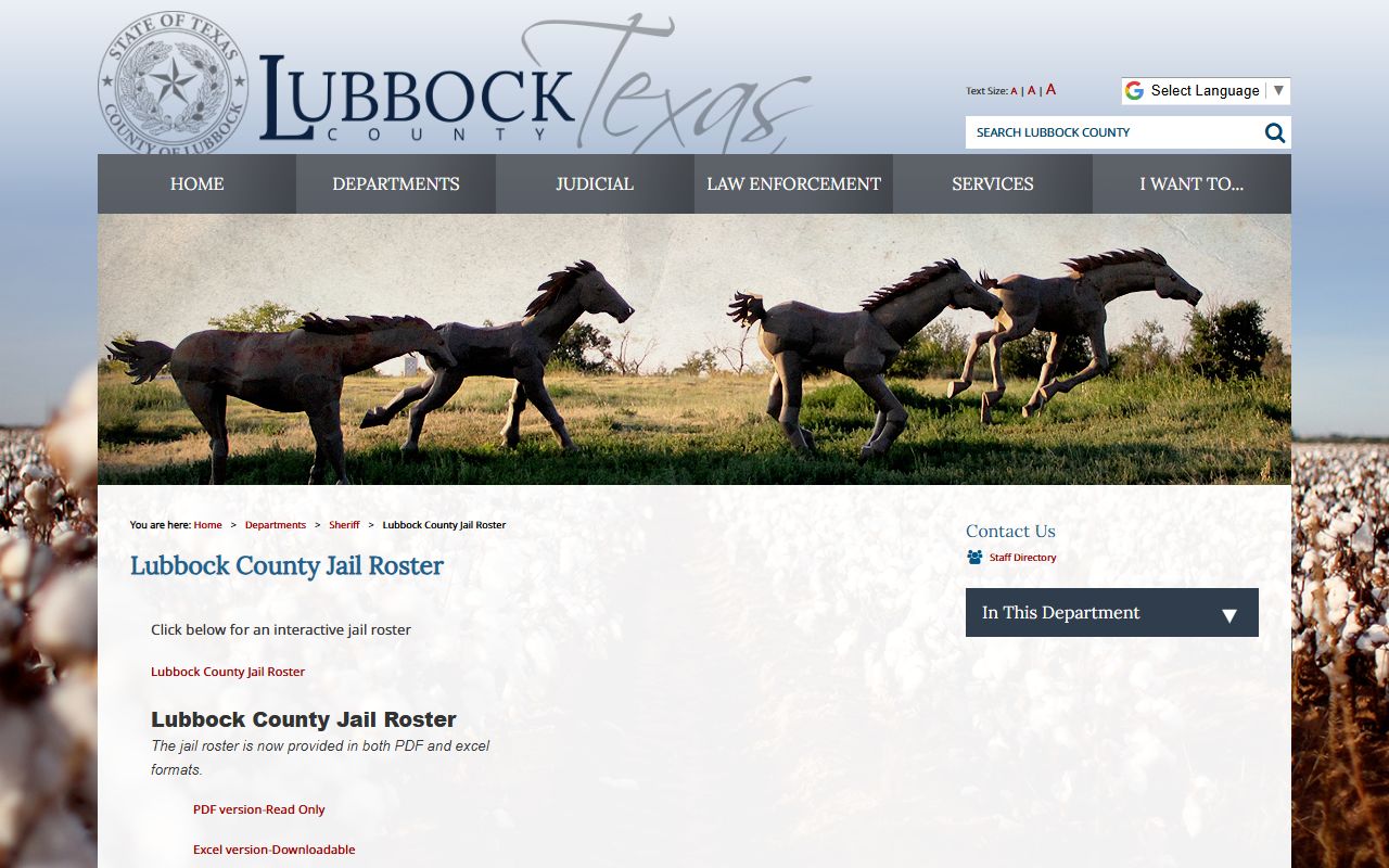 Lubbock County Detention Center - Lubbock County Booking Reports