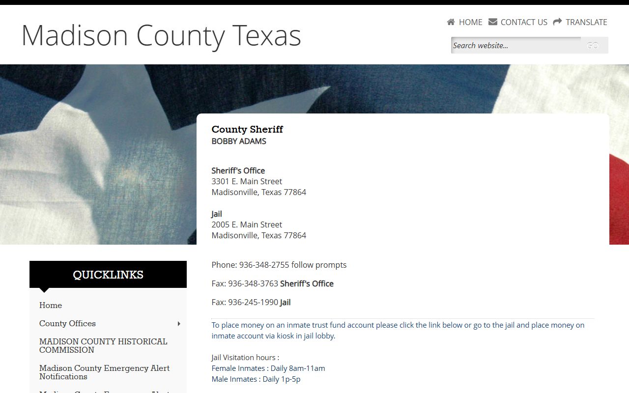 Madison County Sheriff's Office - Madison County Booking Reports