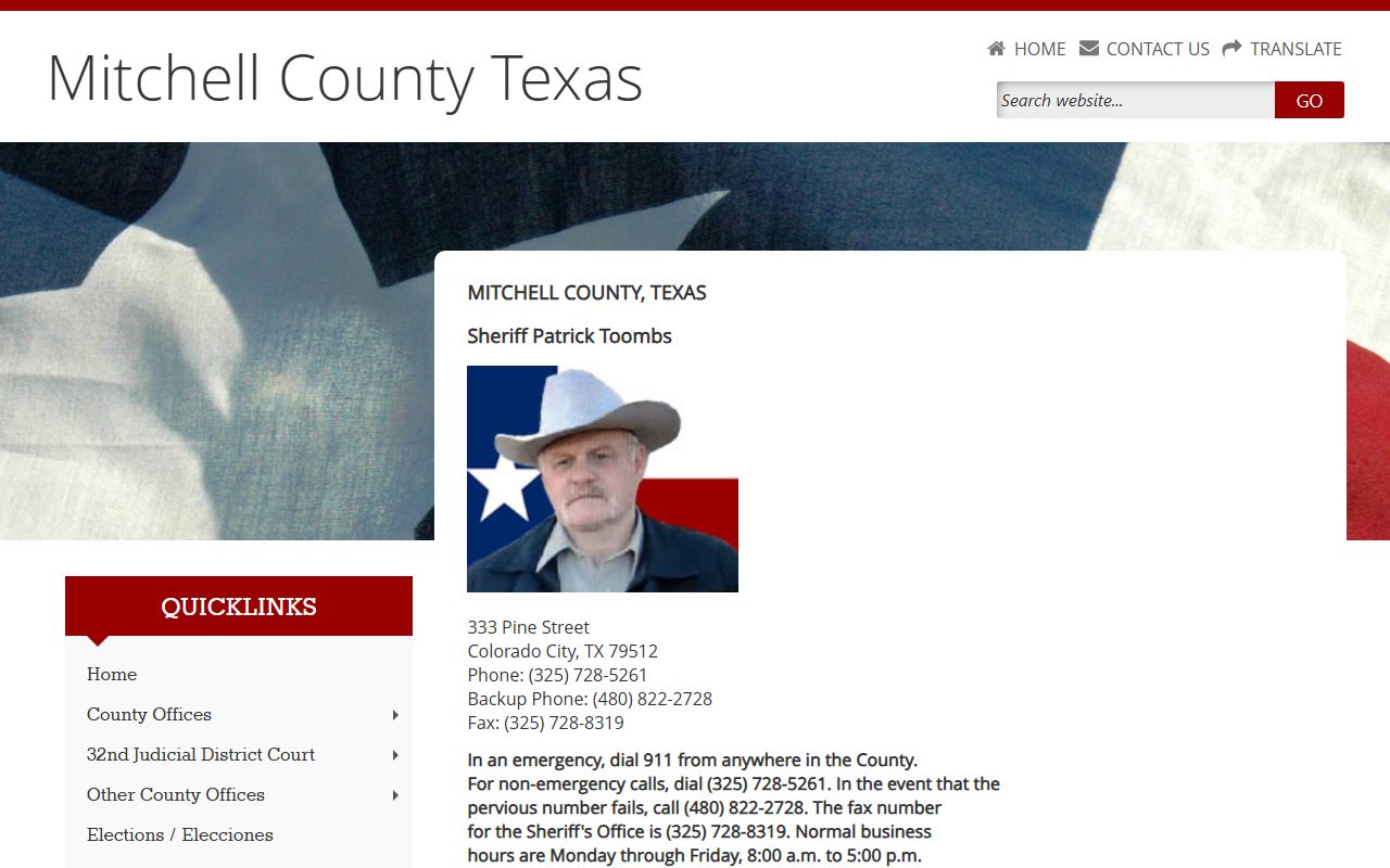 Mitchell County Sheriff - Mitchell County Booking Reports
