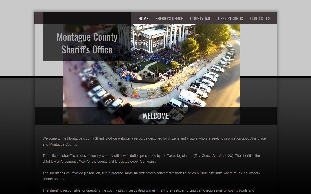 Montague County Sheriff's Office - Montague County Booking Reports