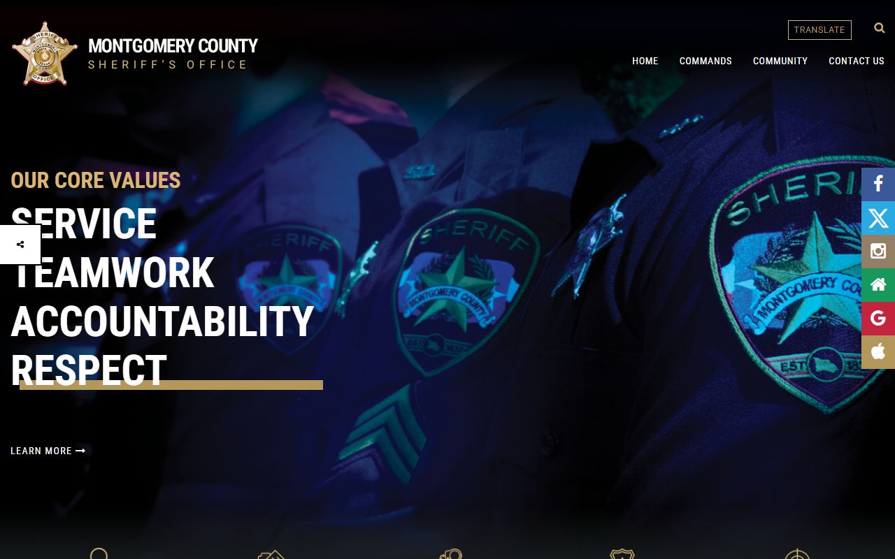 Montgomery County Sheriff's Office - Montgomery County Booking Reports