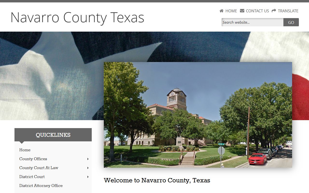 Navarro County Website - Navarro County Booking Reports