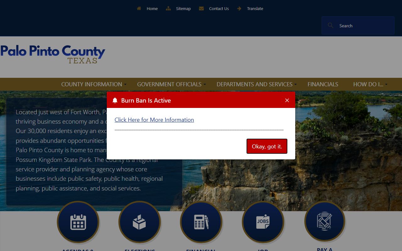 Palo Pinto County Website - Palo Pinto County Booking Reports