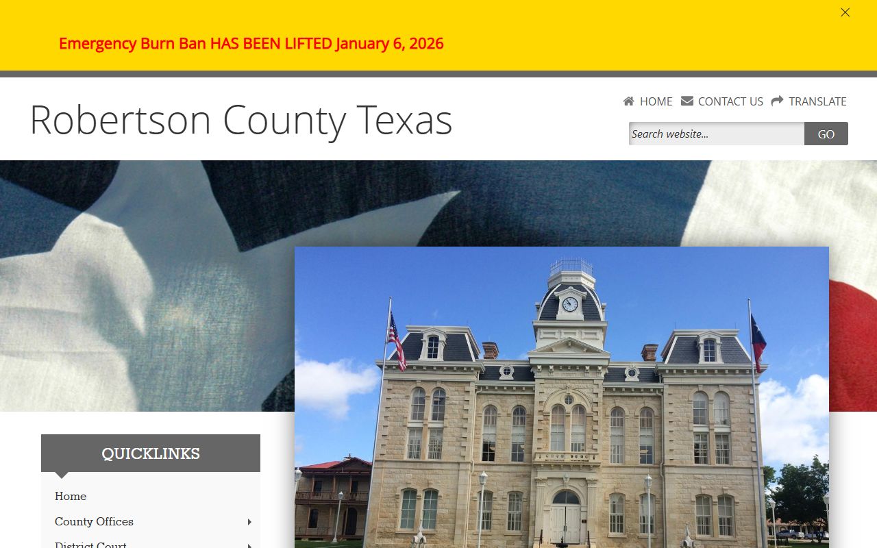 Robertson County Website - Robertson County Booking Reports
