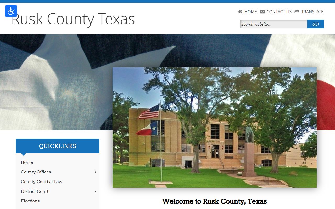Rusk County Website - Rusk County Booking Reports