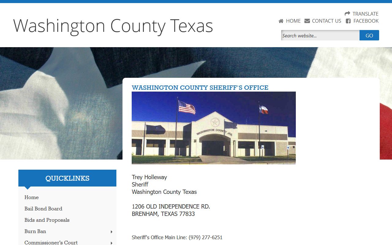 Washington County Sheriff - Washington County Booking Reports