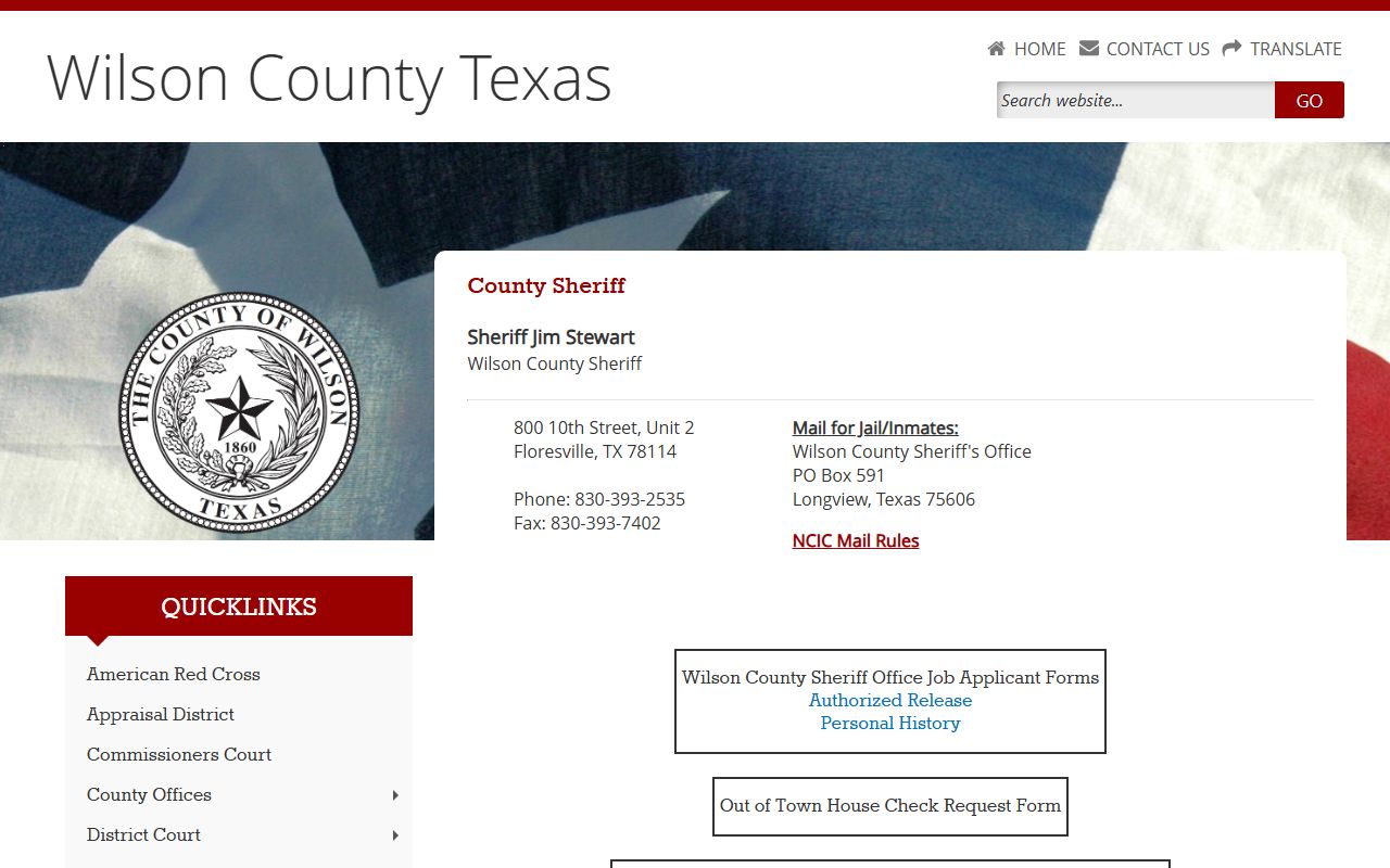 Wilson County Sheriff - Wilson County Booking Reports