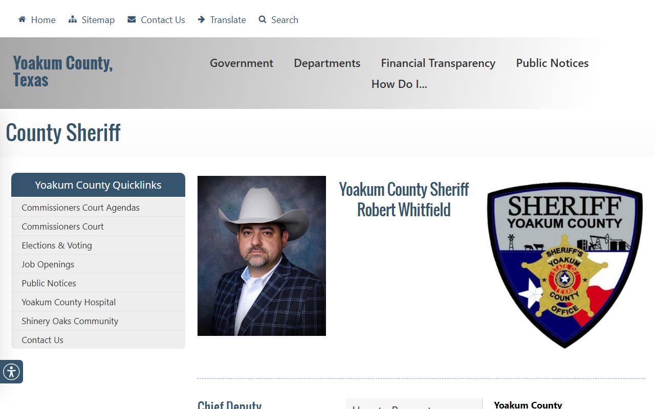 Yoakum County Sheriff - Yoakum County Booking Reports